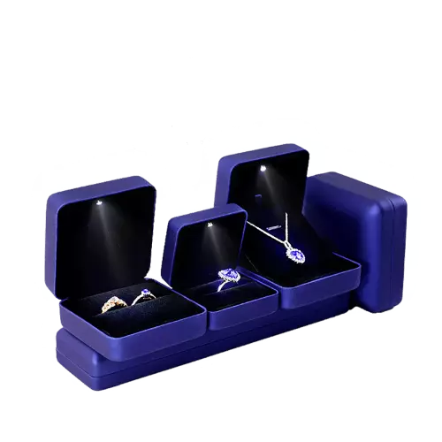 A dazzling blue jewelry box for different occasions in dubai