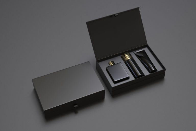 magnetic flap perfume gift box