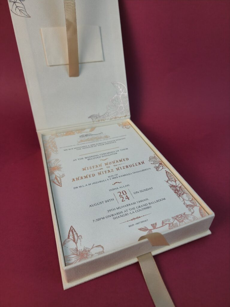 wedding card printing | Boxartdubai.com